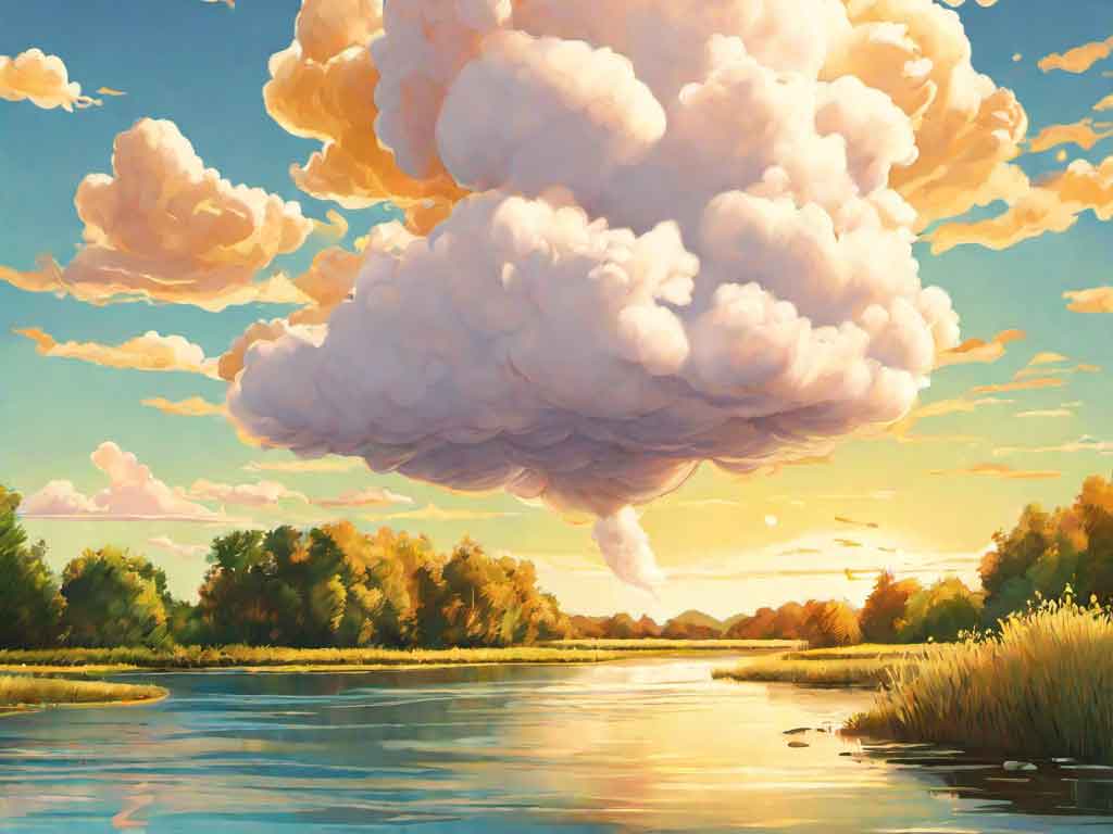 Mester Györgyi - A szárnyas kicsi felhő