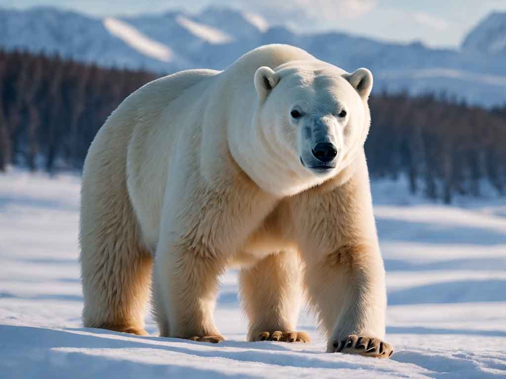 Az északi jégmezők ura: Az északi-sarki medve és környezete.